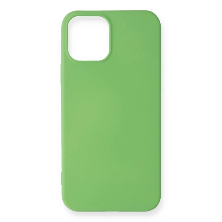 iPhone 12 Mini Kılıf First Silikon - Yeşil