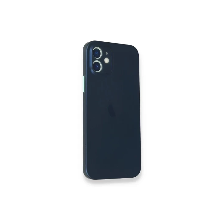 iPhone 12 Mini Kılıf PP Ultra İnce Kapak - Mavi