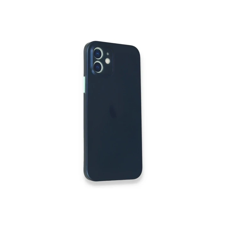 iPhone 12 Mini Kılıf PP Ultra İnce Kapak - Mavi
