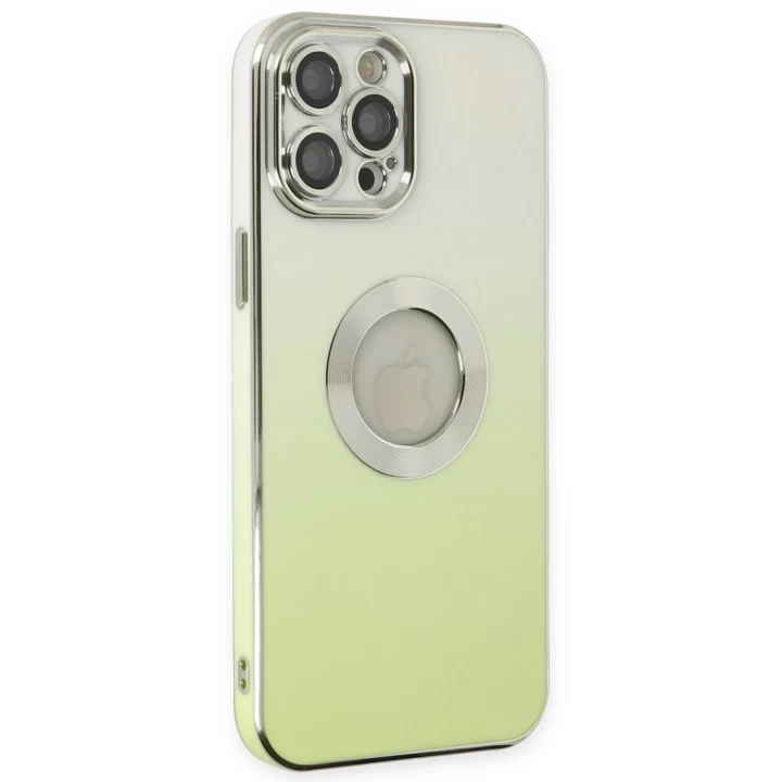 iPhone 12 Pro Kılıf Best Silikon - Yeşil