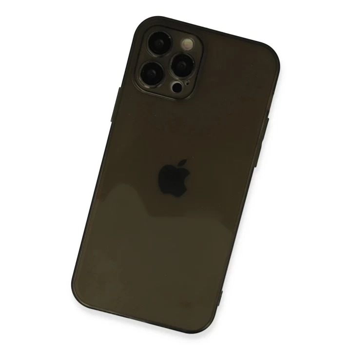 iPhone 12 Pro Kılıf Fly Lens Silikon - Siyah