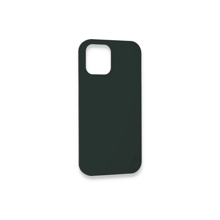 iPhone 12 Pro Kılıf Lansman Legant Silikon - Koyu Yeşil
