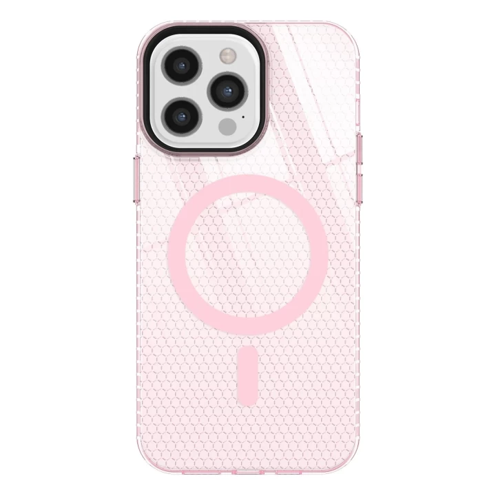 iPhone 12 Pro Max Kılıf Beta Magneticsafe Silikon - Pembe