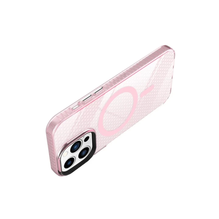 iPhone 12 Pro Max Kılıf Beta Magneticsafe Silikon - Pembe