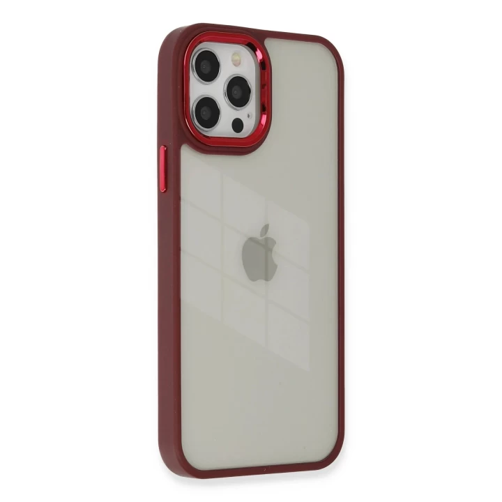 iPhone 12 Pro Max Kılıf Dora Kapak - Kırmızı