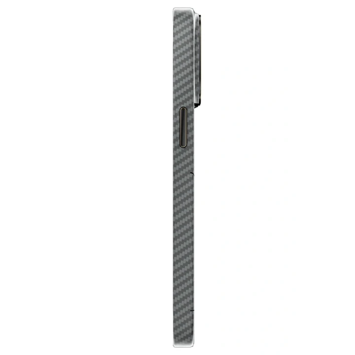 iPhone 12 Pro Max Kılıf Mekanik Magsafe Kapak - Füme - 3