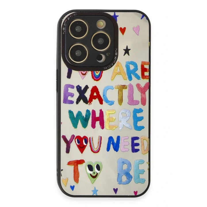 iPhone 12 Pro Max Kılıf Mirror Desenli Kapak - Mirror - 10