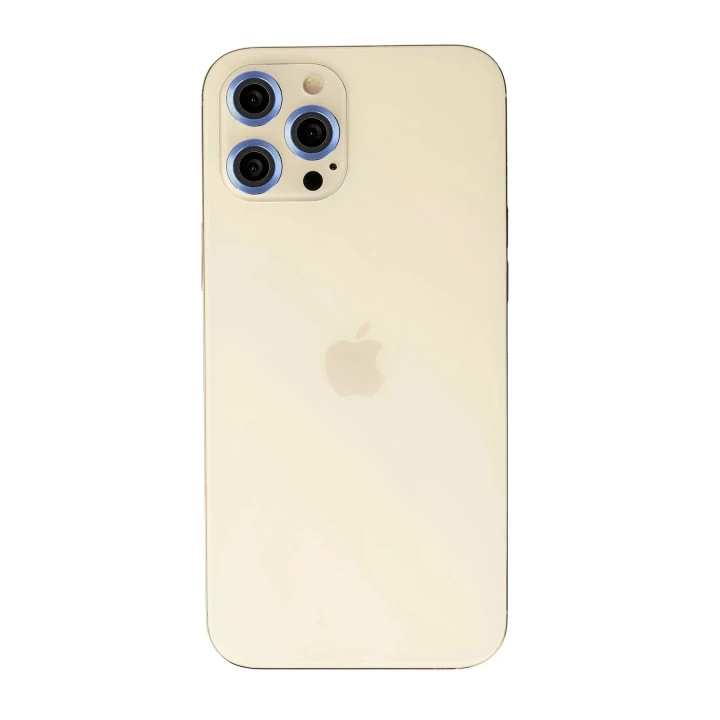iPhone 12 Pro Metal Kamera Lens - Mavi