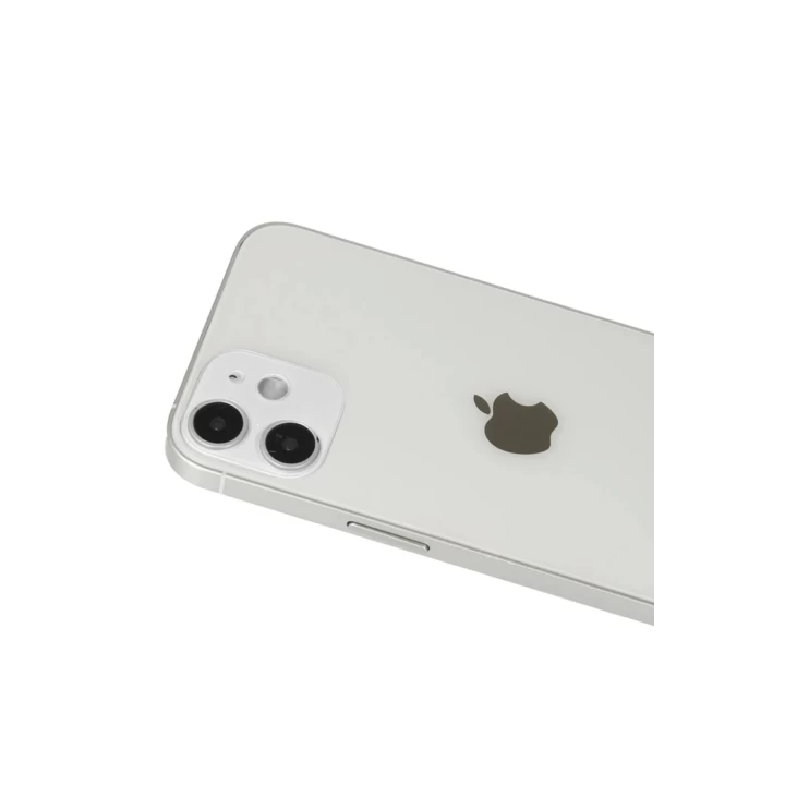 iPhone 12 Rainbow Kamera Lens Koruma Cam - Beyaz