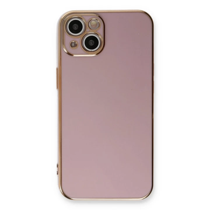 iPhone 13 Kılıf Volet Silikon - Mor