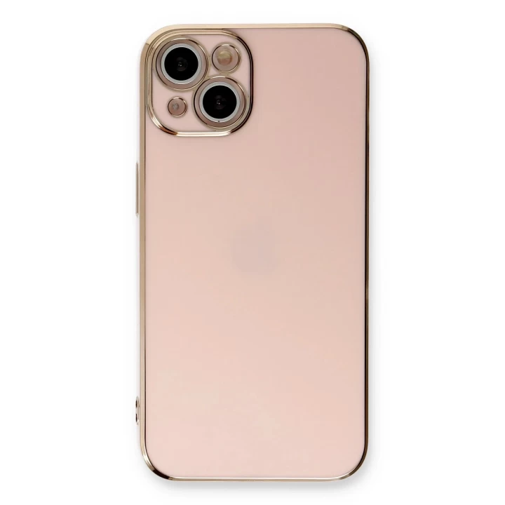 iPhone 13 Kılıf Volet Silikon - Pembe