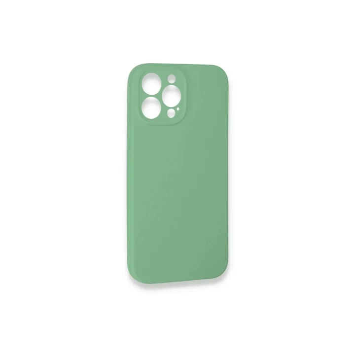 iPhone 13 Pro Kılıf Lansman Legant Silikon - Yeşil