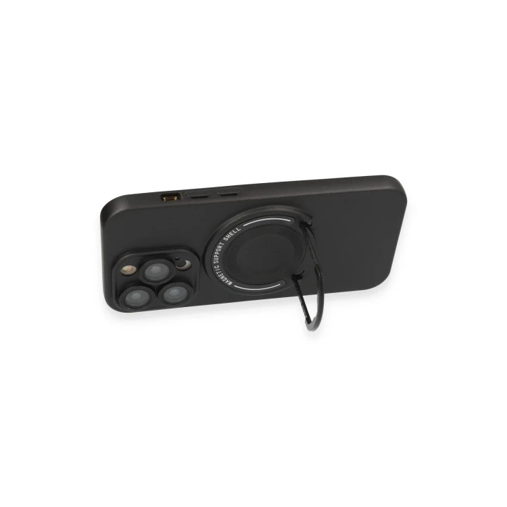 iPhone 13 Pro Kılıf Lukka Magneticsafe Kapak - Siyah