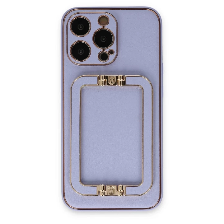 iPhone 13 Pro Max Kılıf Coco Elit Kapak - Lila