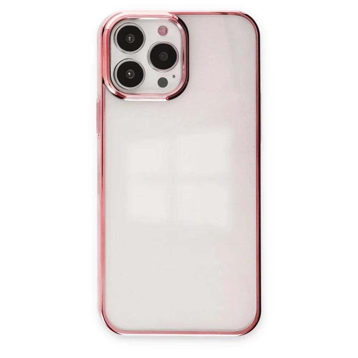 iPhone 13 Pro Max Kılıf Element Silikon - Pembe