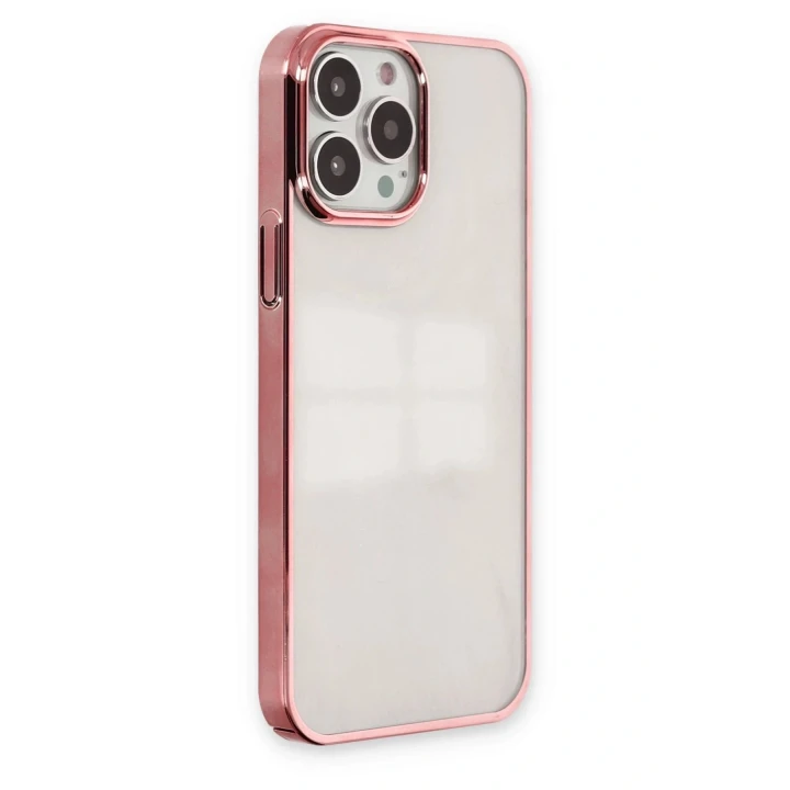 iPhone 13 Pro Max Kılıf Element Silikon - Pembe