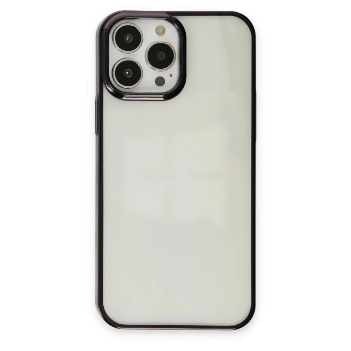 iPhone 13 Pro Max Kılıf Element Silikon - Siyah