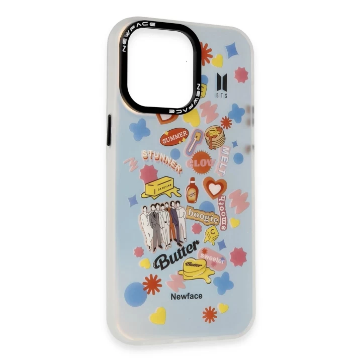 iPhone 13 Pro Max Kılıf Estoril Desenli Kapak - Estoril - 16