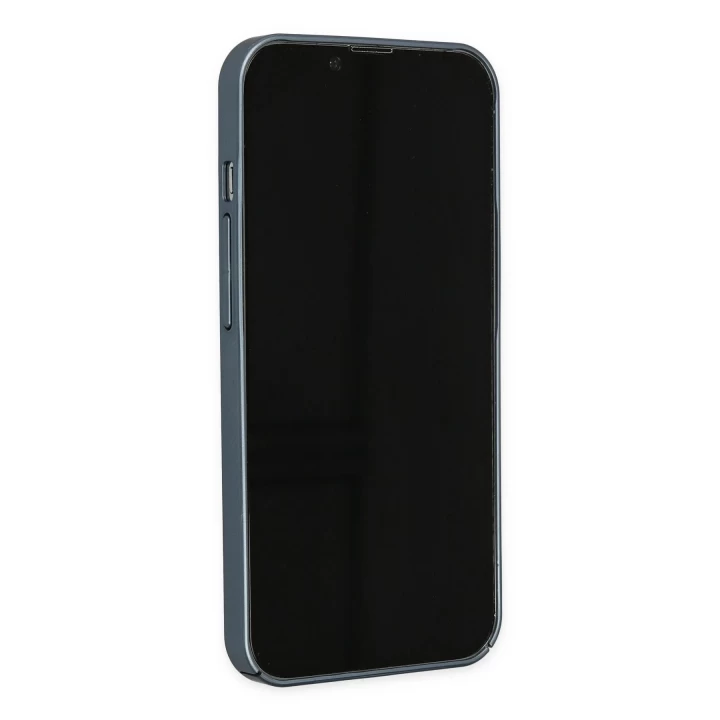 iPhone 13 Pro Max Kılıf Jack Magneticsafe Lens Silikon - Sierra Blue