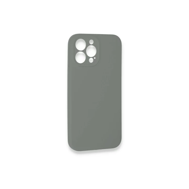 iPhone 13 Pro Max Kılıf Lansman Legant Silikon - Gri