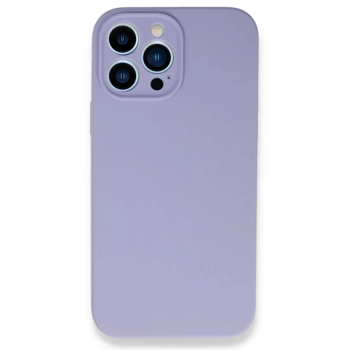 iPhone 13 Pro Max Kılıf Lansman Legant Silikon - Lila