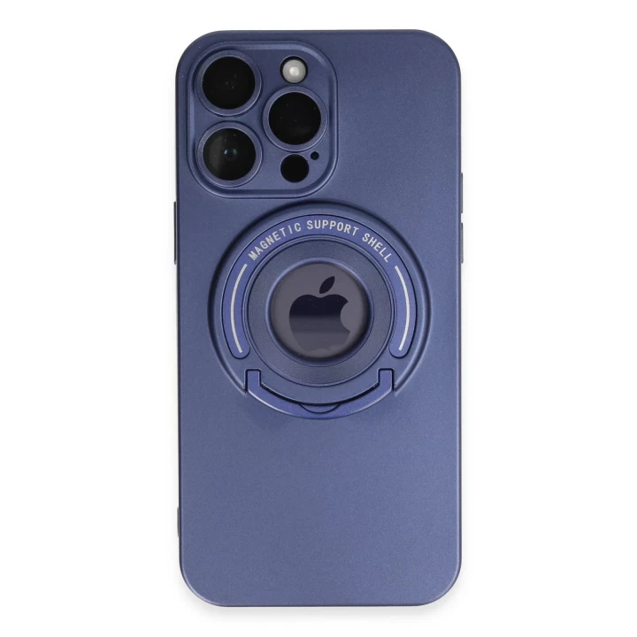 iPhone 13 Pro Max Kılıf Lukka Magneticsafe Kapak - Lacivert