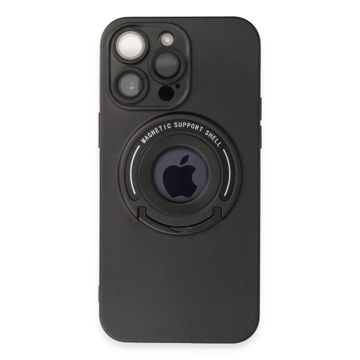 iPhone 13 Pro Max Kılıf Lukka Magneticsafe Kapak - Siyah
