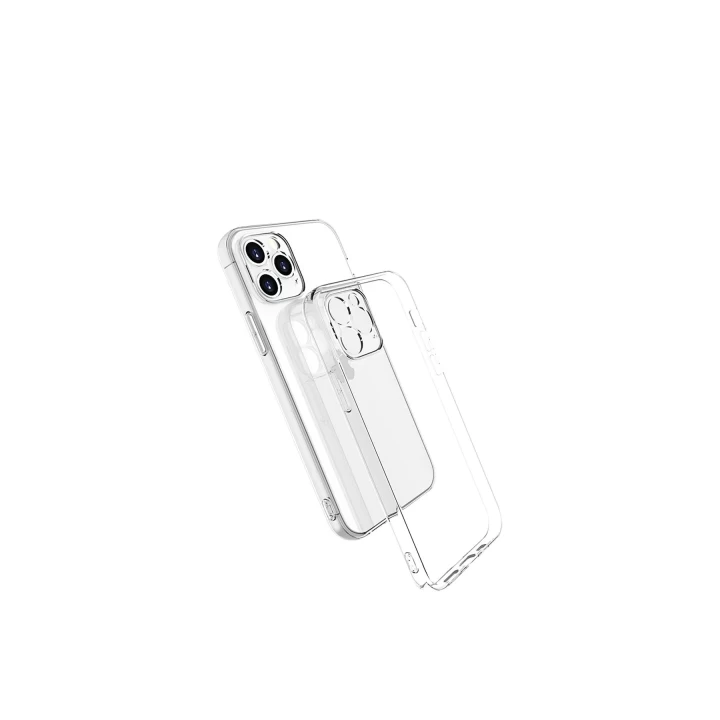 iPhone 13 Pro Max Kılıf Lüx Şeffaf Silikon