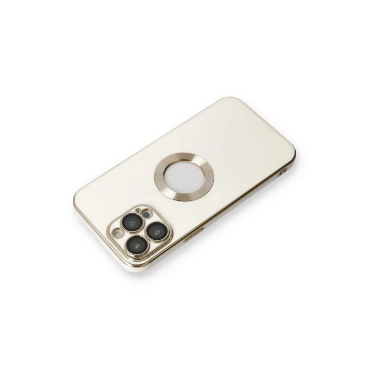 iPhone 13 Pro Max Kılıf Store Silikon - Beyaz