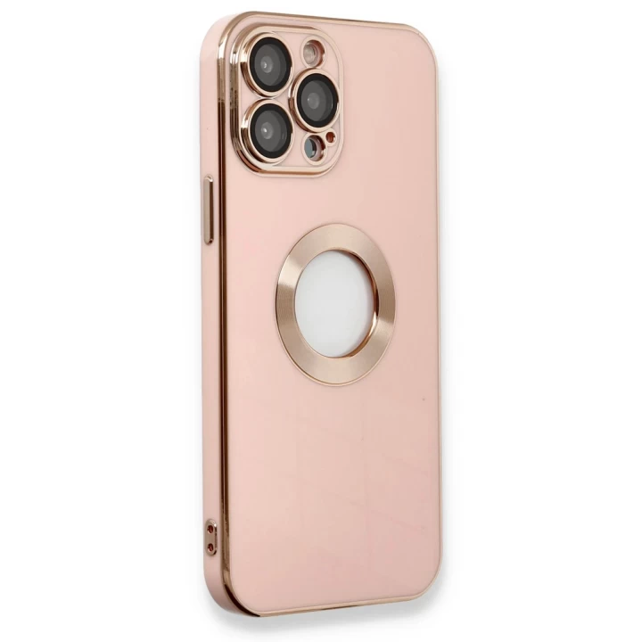 iPhone 13 Pro Max Kılıf Store Silikon - Pembe