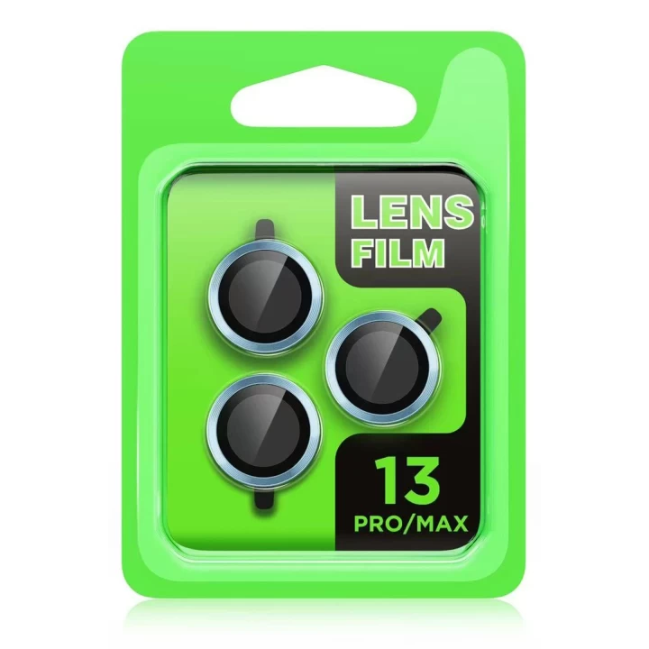 iPhone 13 Pro Raze Metal Kamera Lens - Yeşil
