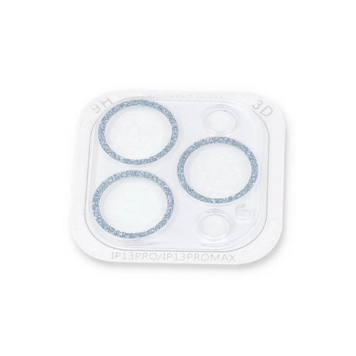 iPhone 13 Pro Shine Kamera Lens Koruma Cam - Sierra Blue
