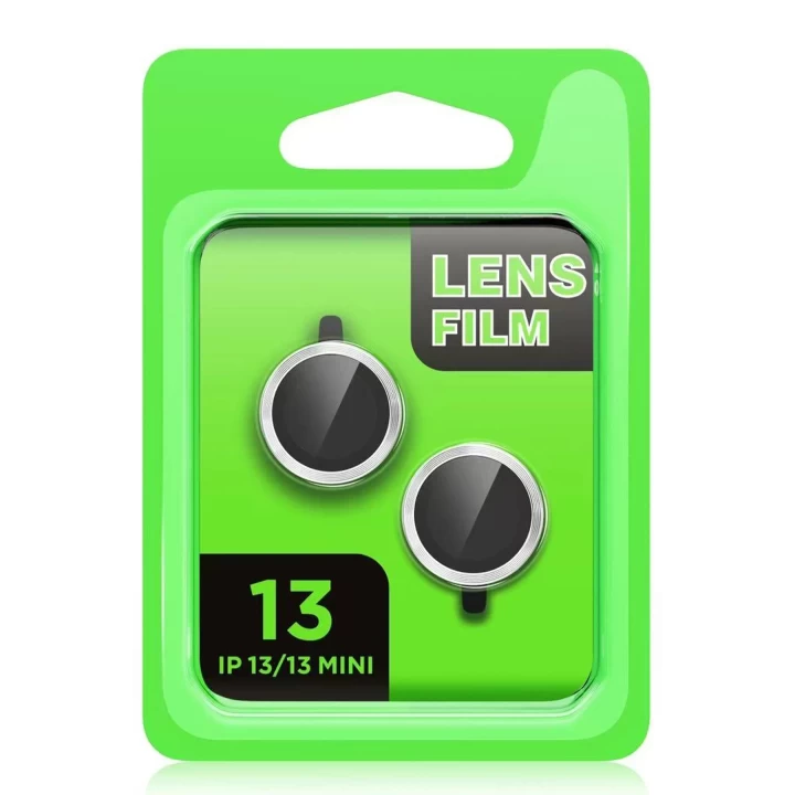 iPhone 13 Raze Metal Kamera Lens - Kırmızı