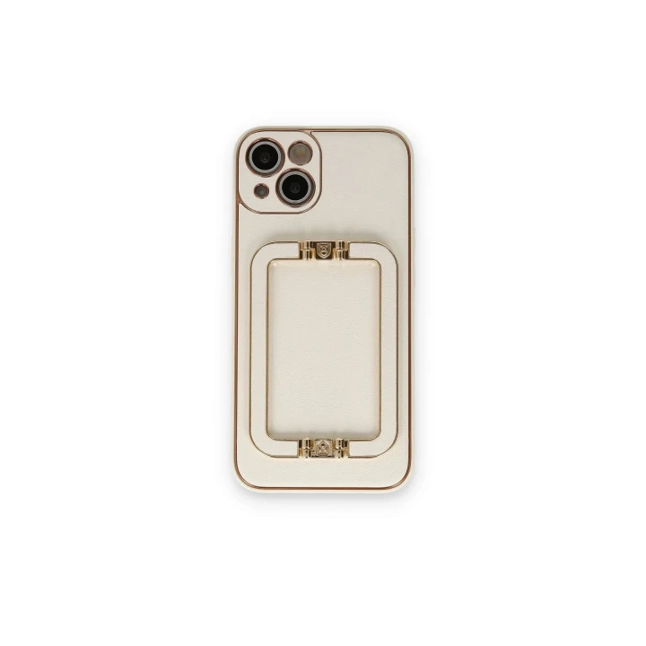 iPhone 14 Kılıf Coco Elit Kapak - Beyaz