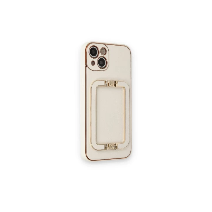 iPhone 14 Kılıf Coco Elit Kapak - Beyaz