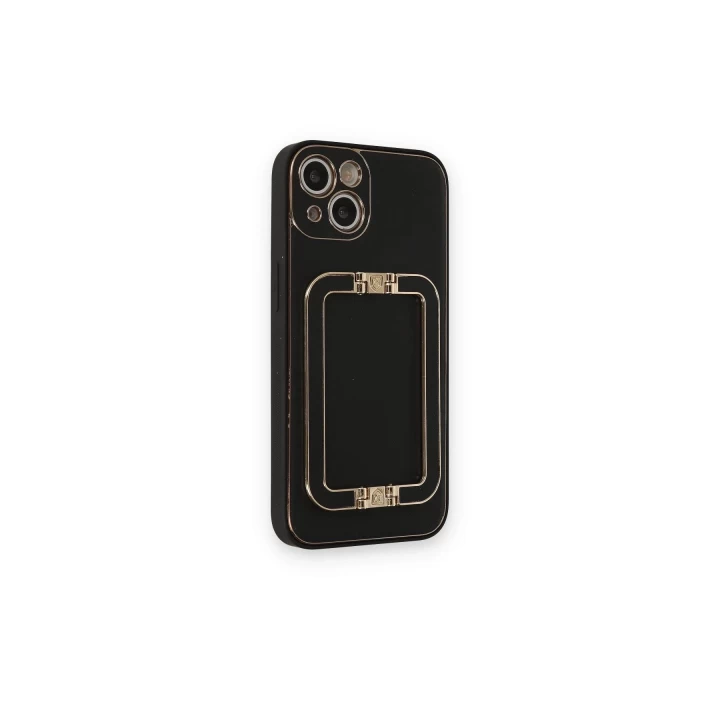 iPhone 14 Kılıf Coco Elit Kapak - Siyah