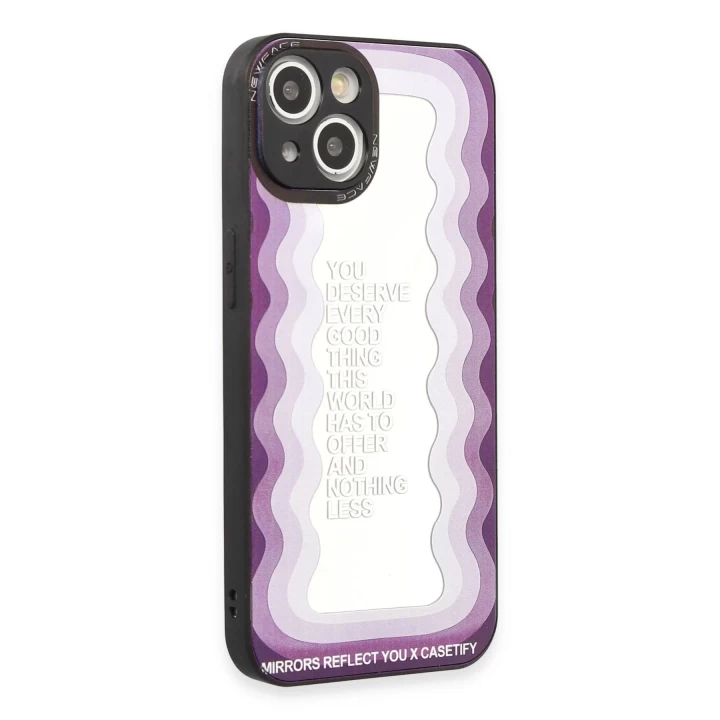 iPhone 14 Kılıf Mirror Desenli Kapak - Mirror - 5