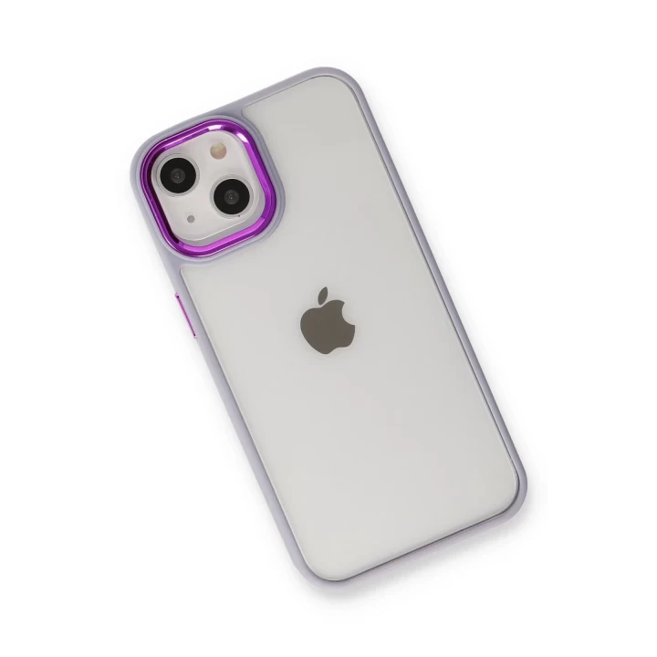 iPhone 14 Plus Kılıf Dora Kapak - Lila