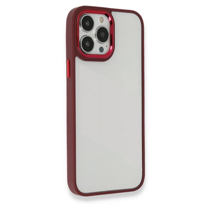 iPhone 14 Pro Max Kılıf Dora Kapak - Kırmızı