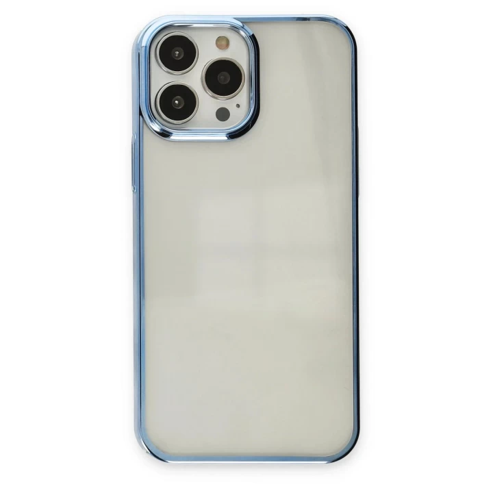 iPhone 14 Pro Max Kılıf Element Silikon - Sky Blue