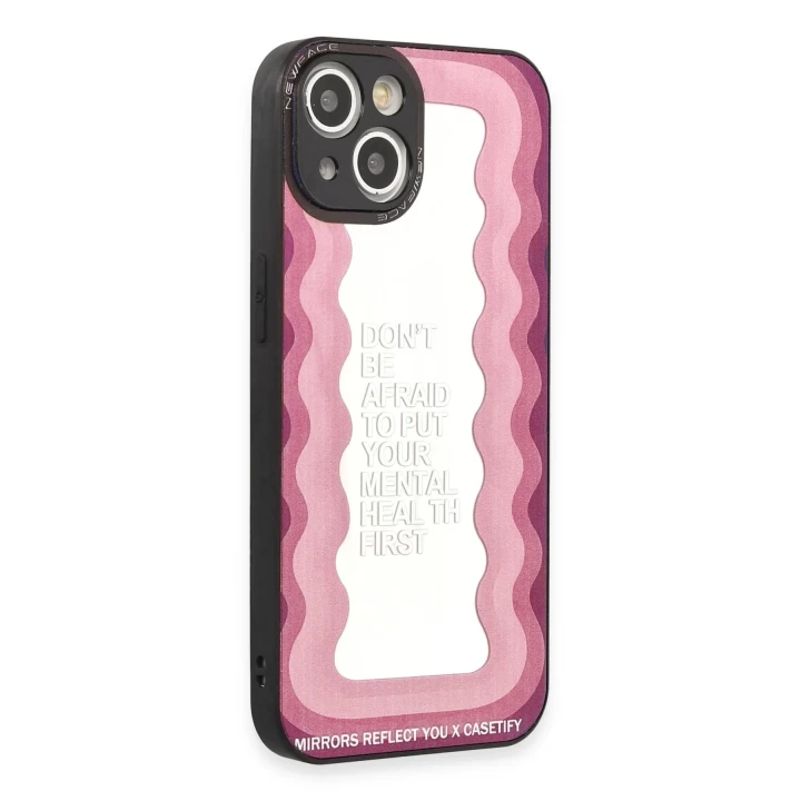 iPhone 15 Kılıf Mirror Desenli Kapak - Mirror - 11