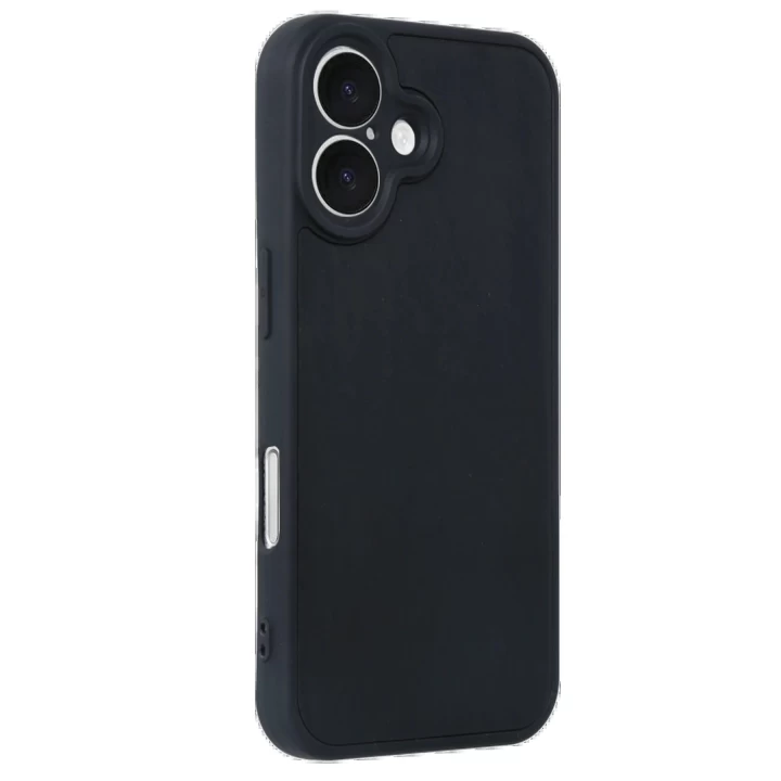 iPhone 16 Kılıf Aras Deri Kapak - Siyah