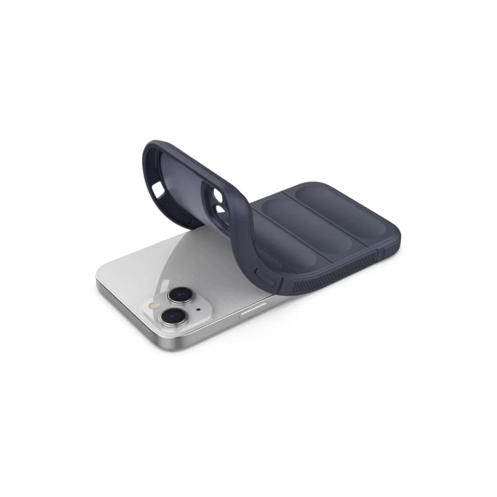 iPhone 16 Plus Kılıf Optimum Silikon - Lacivert