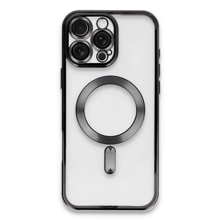 iPhone 16 Pro Kılıf Kross Magneticsafe Kapak - Siyah