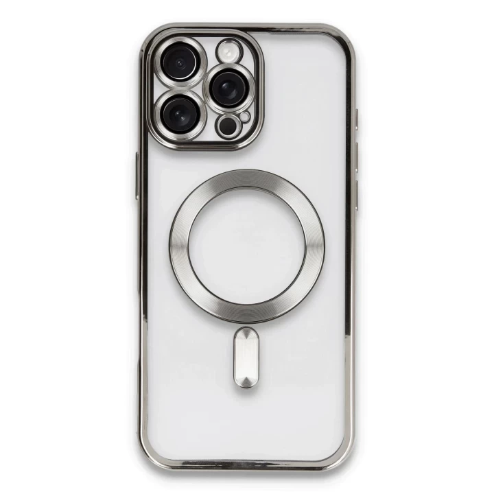 iPhone 16 Pro Max Kılıf Kross Magneticsafe Kapak - Titan Gri