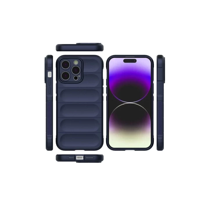 iPhone 16 Pro Max Kılıf Optimum Silikon - Lacivert