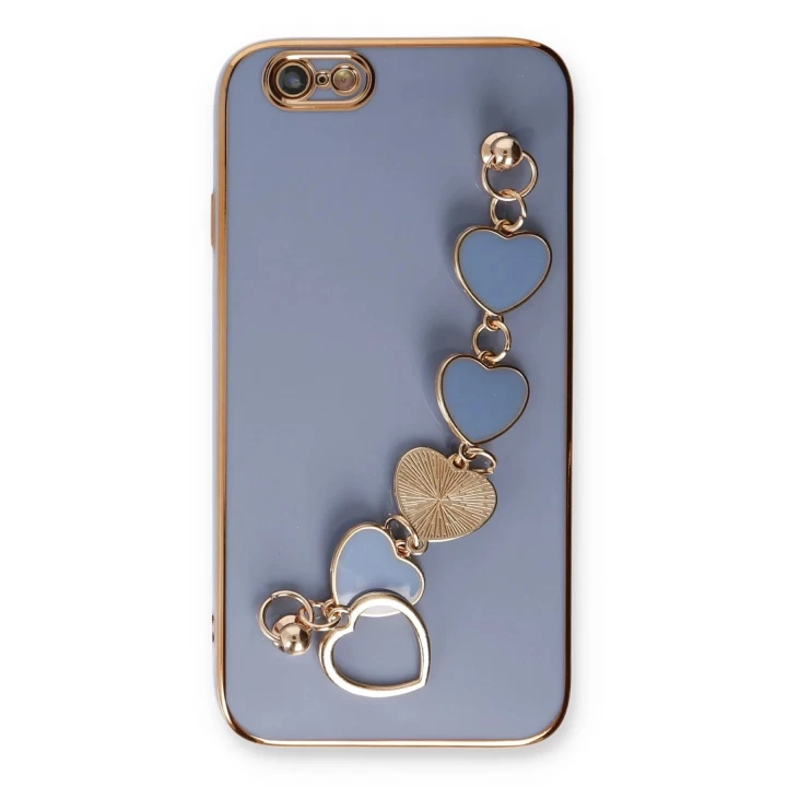 iPhone 6 Kılıf Esila Silikon - Gri