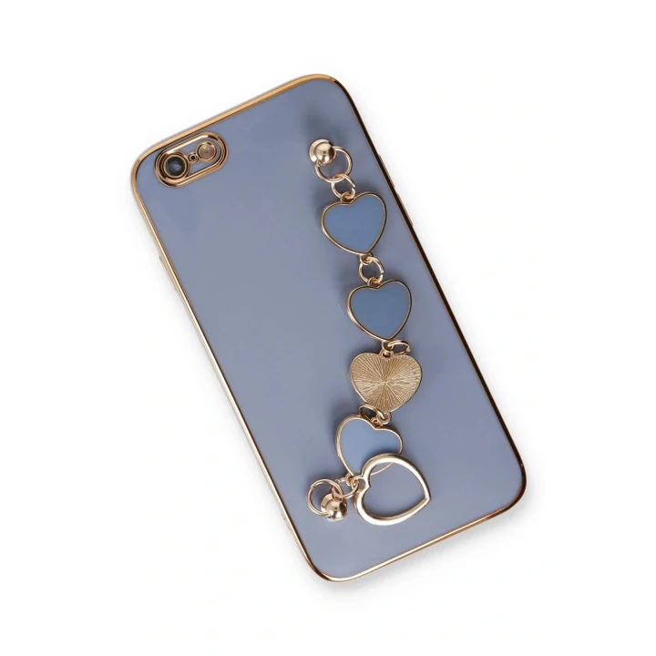 iPhone 6 Kılıf Esila Silikon - Gri