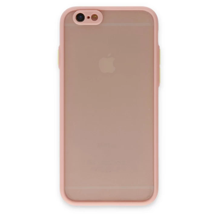 iPhone 6 Kılıf Montreal Silikon Kapak - Pembe