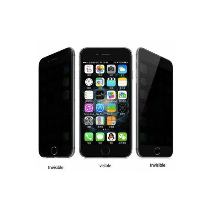 iPhone 7 Bilvis Hayalet Cam Ekran Koruyucu - Siyah